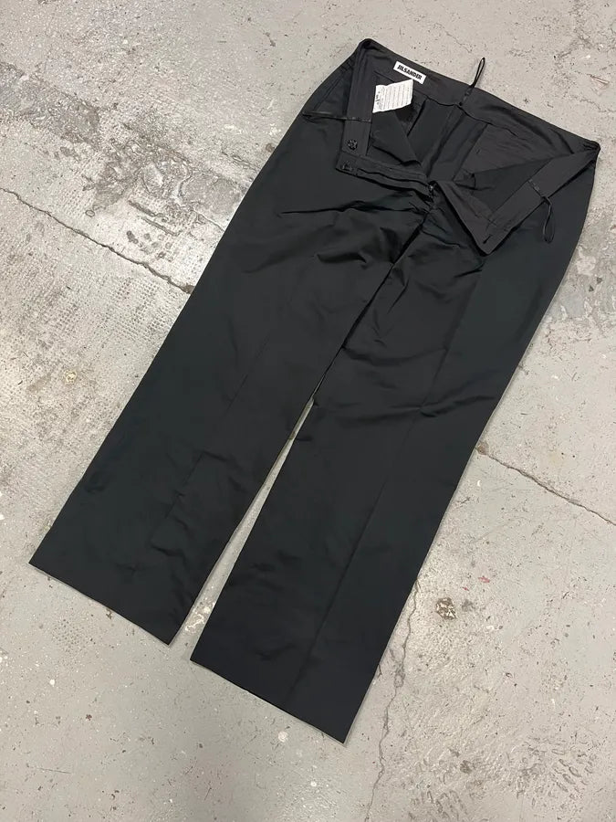 2010s Jil Sander Black Casual Pants ftCBFCw 1