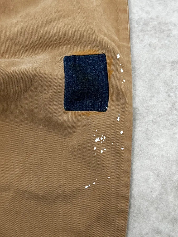 2010s John Galliano Beige UK Flag Pocket Pants qiOsCug 9