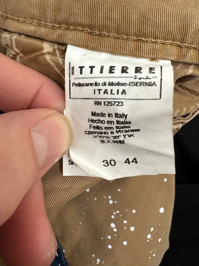 2010s John Galliano Beige UK Flag Pocket Pants qiOsCug 11