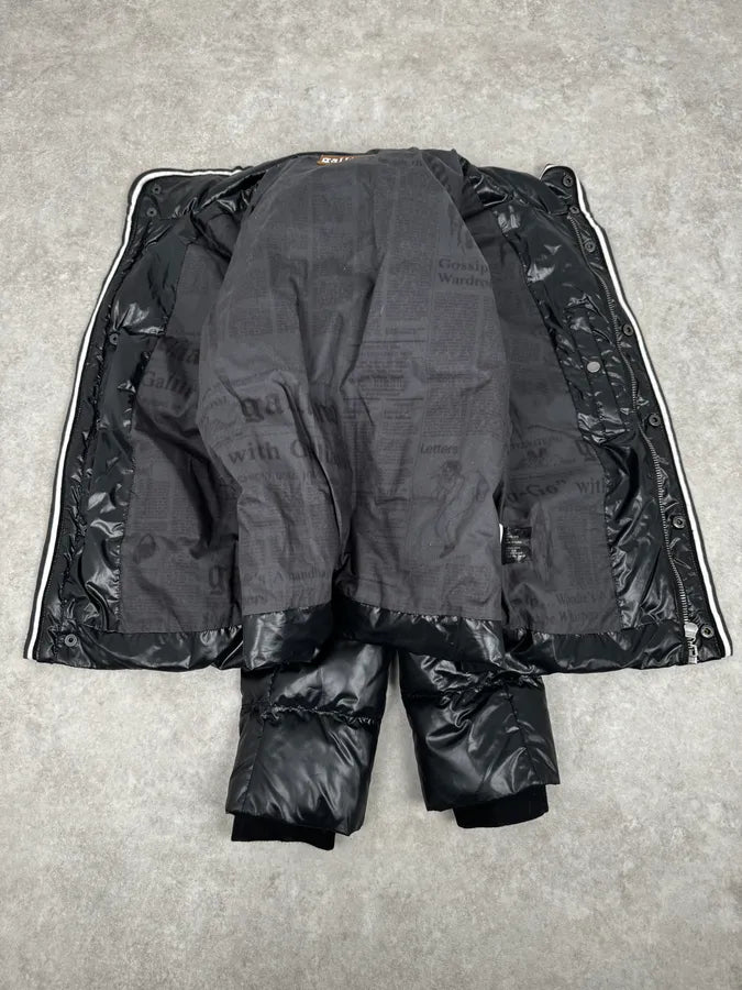 2010s John Galliano Black Hooded Puffer Jacket KIOjuPm 9