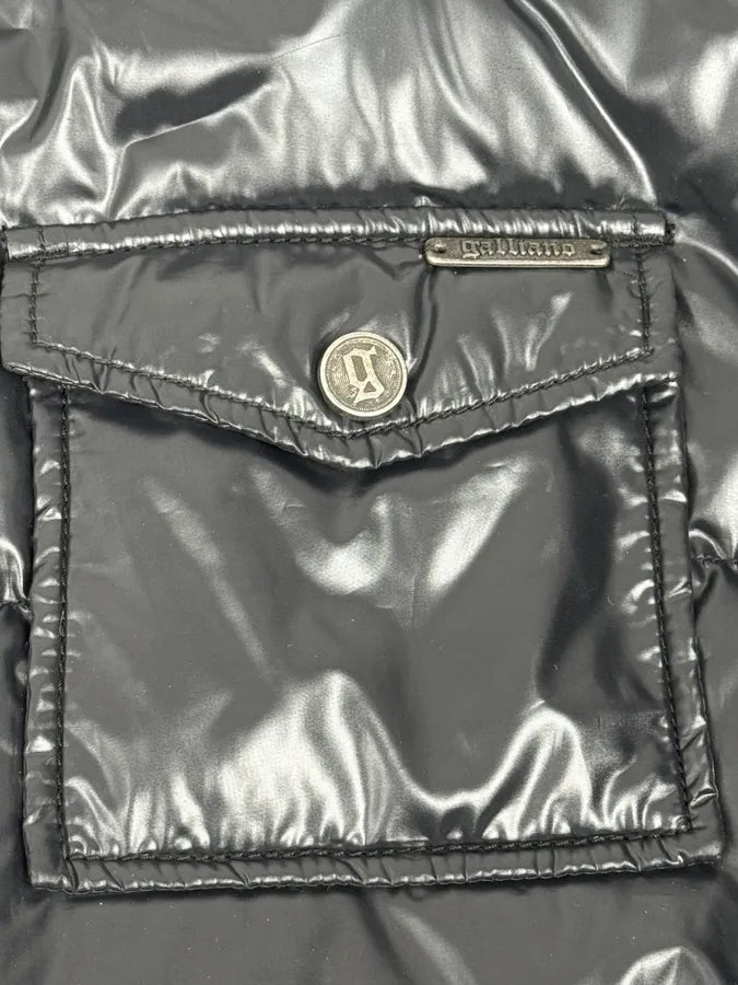 2010s John Galliano Black Hooded Puffer Jacket KIOjuPm 10