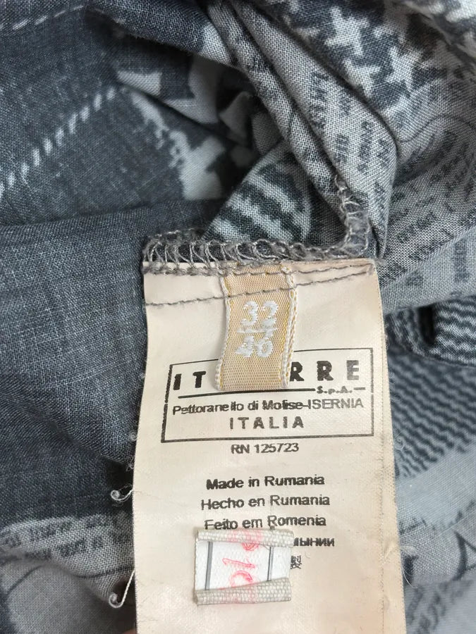 2010s John Galliano Black Magazine Gazette Shirt mwzwWPk 8