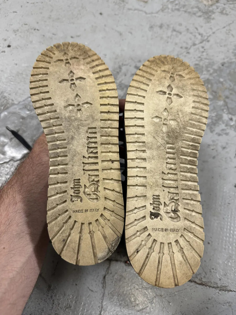 2010s John Galliano Magazine Black High Gum Shoes AVJjklR 6