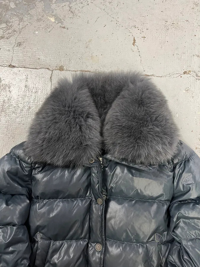 2010s John Galliano Navy Extra Bomber Puffer Jacket xoyYrqU 3