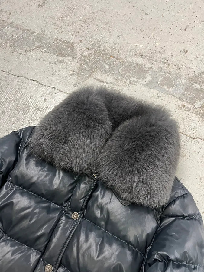 2010s John Galliano Navy Extra Bomber Puffer Jacket xoyYrqU 4