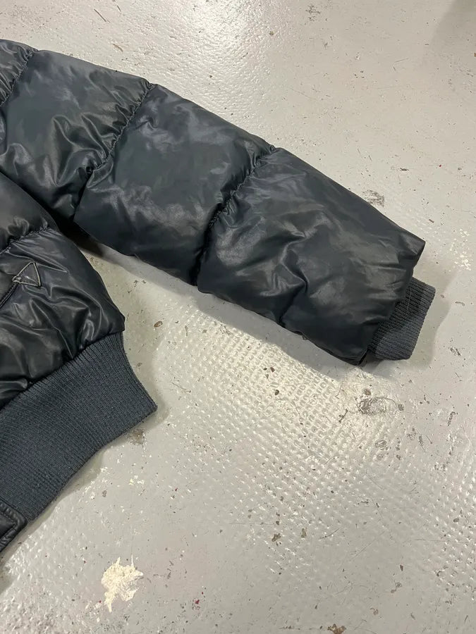 2010s John Galliano Navy Extra Bomber Puffer Jacket xoyYrqU 5