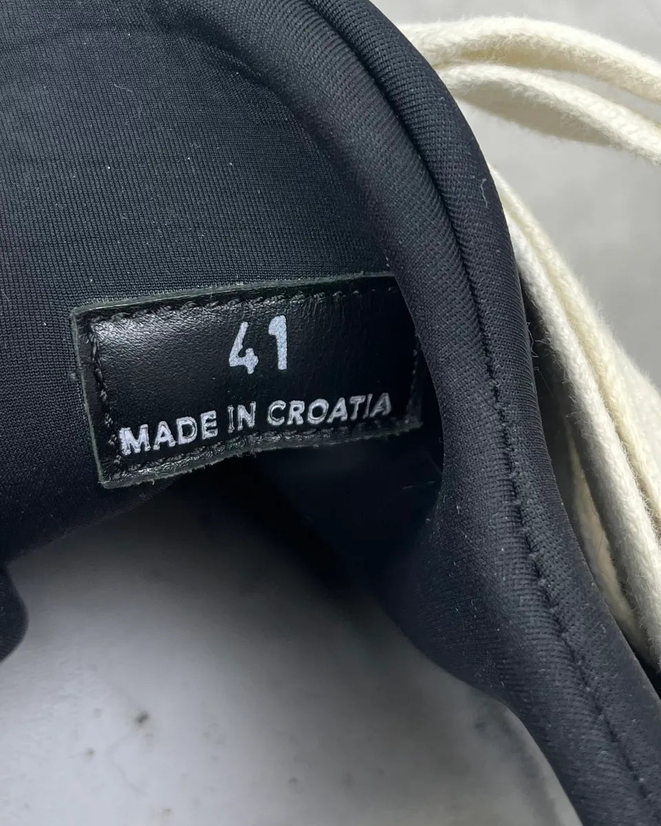 2010s Kris Van Assche Black Megalaced Sneakers lYbPGFL 10