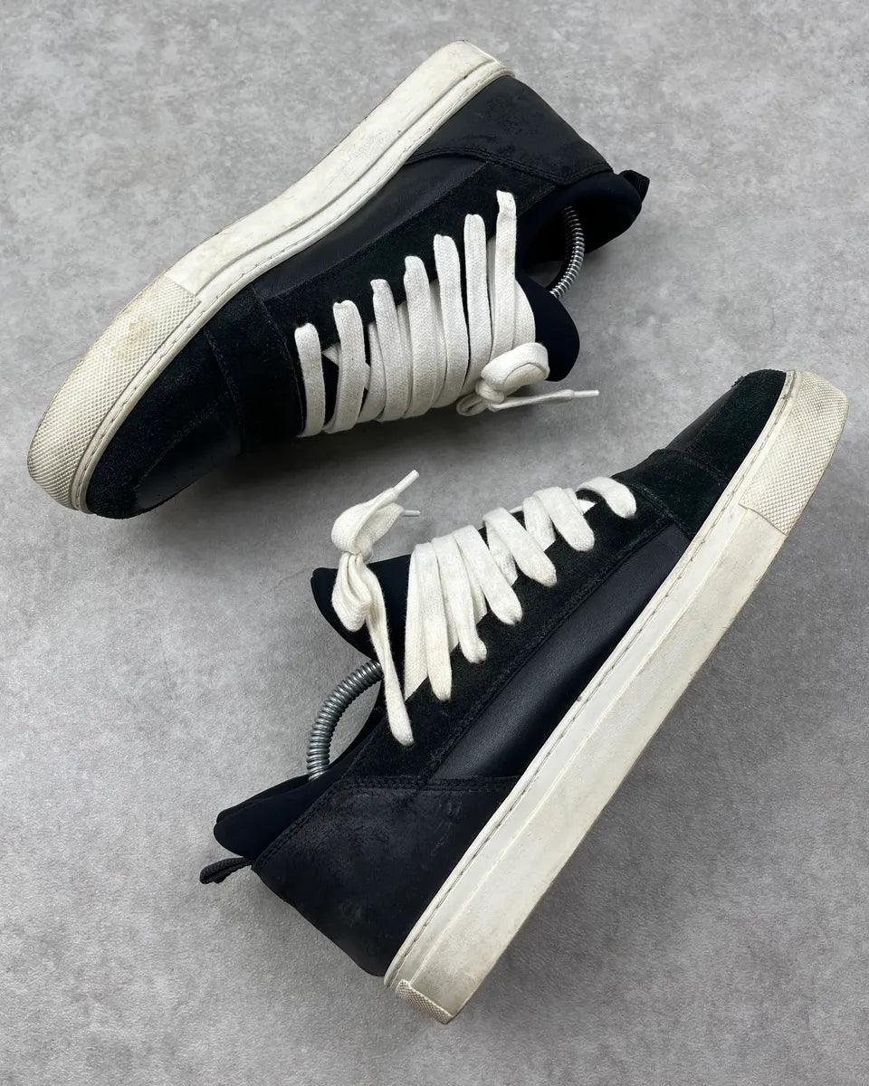 2010s Kris Van Assche Black Megalaced Sneakers lYbPGFL 3