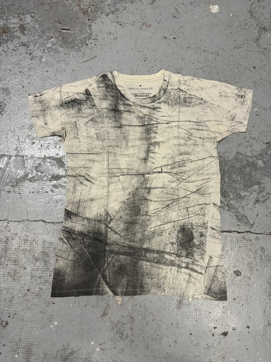 2010s Kris Van Assche Misericordia Eroded White T-Shirt ihBMtES 0