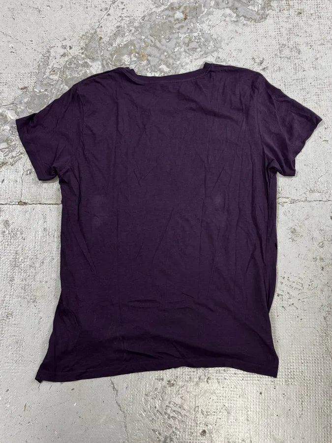 2010s Lanvin X H&M Purple Tiger Gems Graphic T-Shirt eClwqNT 3
