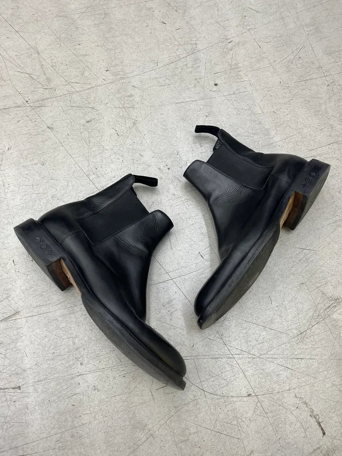 2010s Louis Vuitton Black Leather Chelsea Boots DqwIfIy 1