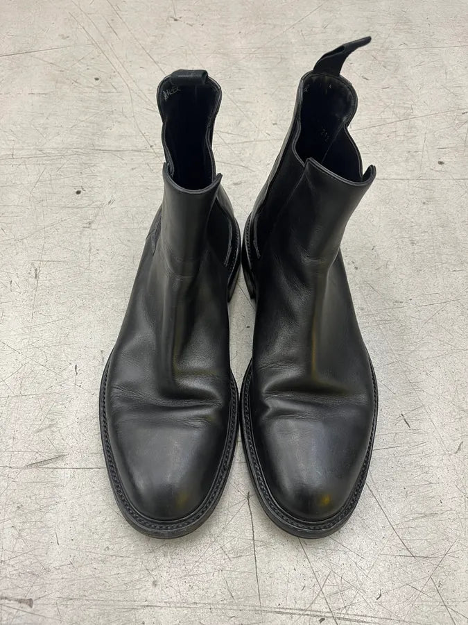 2010s Louis Vuitton Black Leather Chelsea Boots DqwIfIy 4