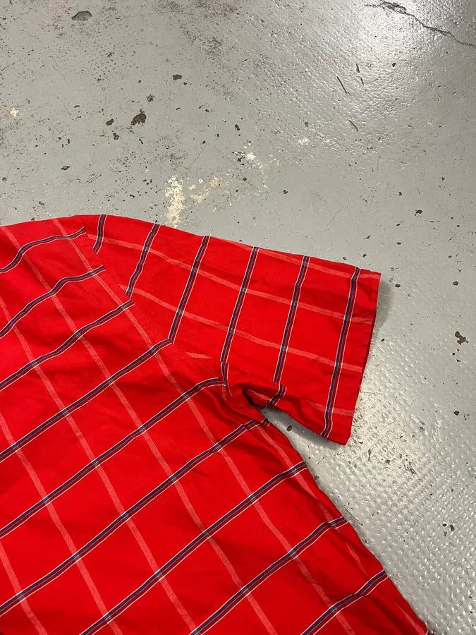 2010s Louis Vuitton Plaid Red Shirt Adbobco 4
