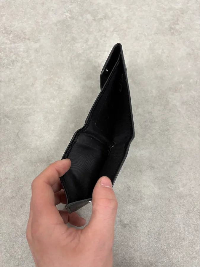 2010s Maison Margiela Black Leather Wallet FunlKgL 4