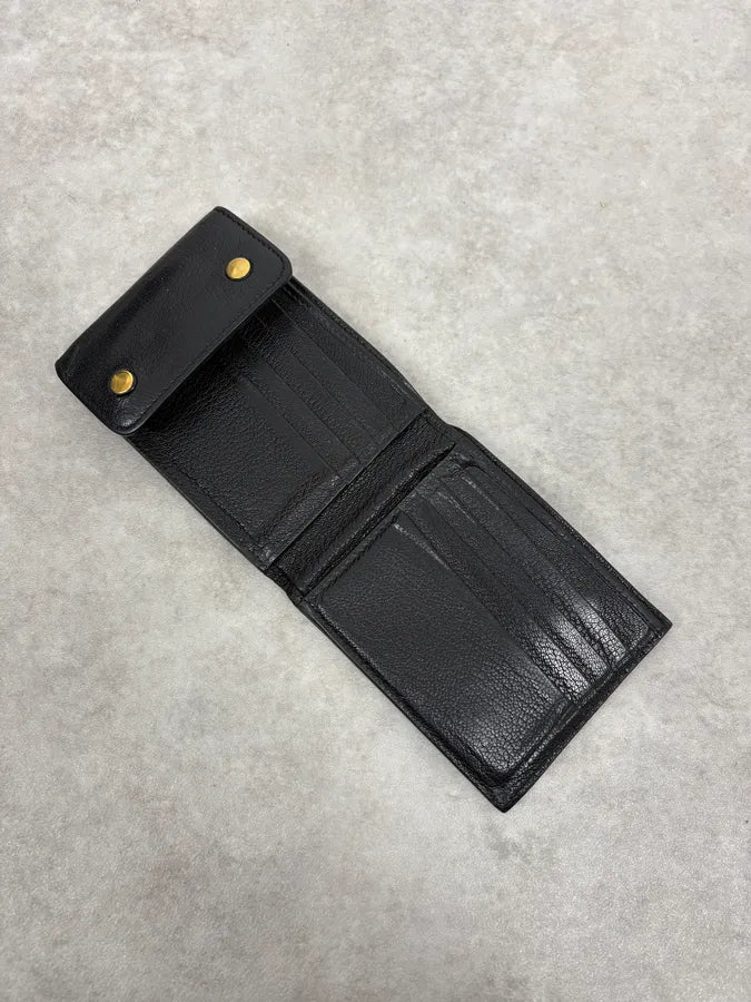 2010s Maison Margiela Black Leather Wallet FunlKgL 2