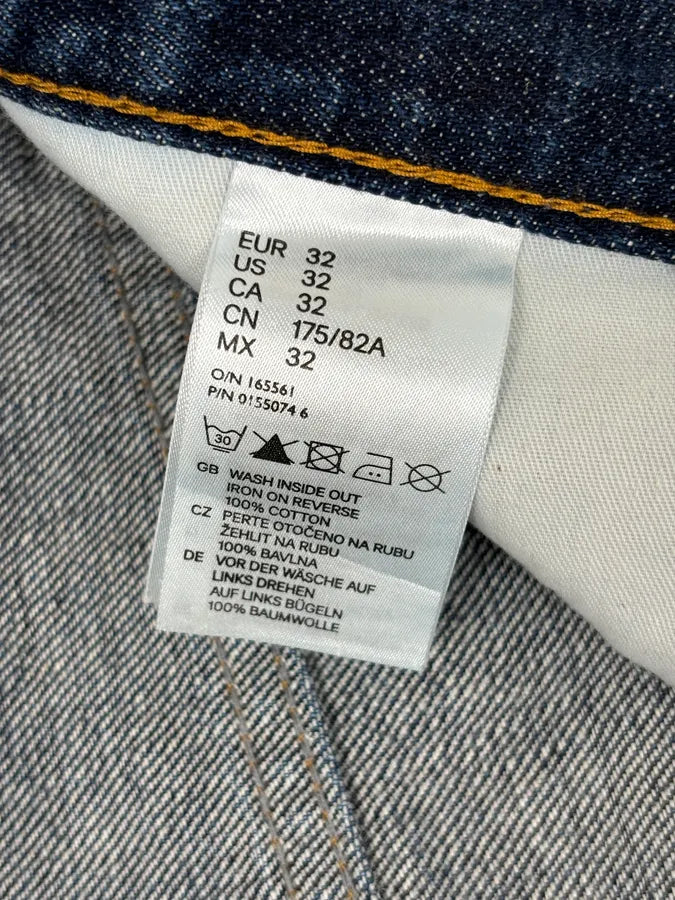AW2012 Maison Margiela H&M White Painted Denim Jeans NiTkpIM 10