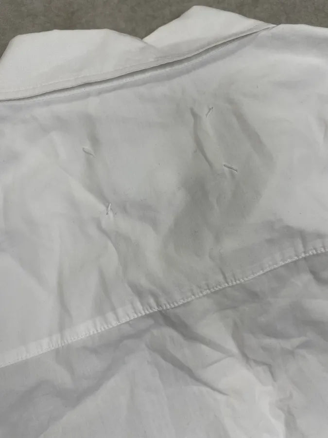 2010s Maison Margiela White Signature Slim Fit Shirt yWBPLfG 11