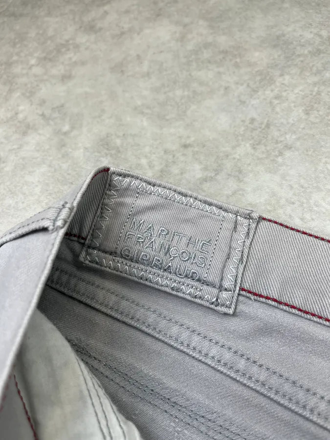 2010s Marithé + François Girbaud Light Grey Pants orjLjOs 11