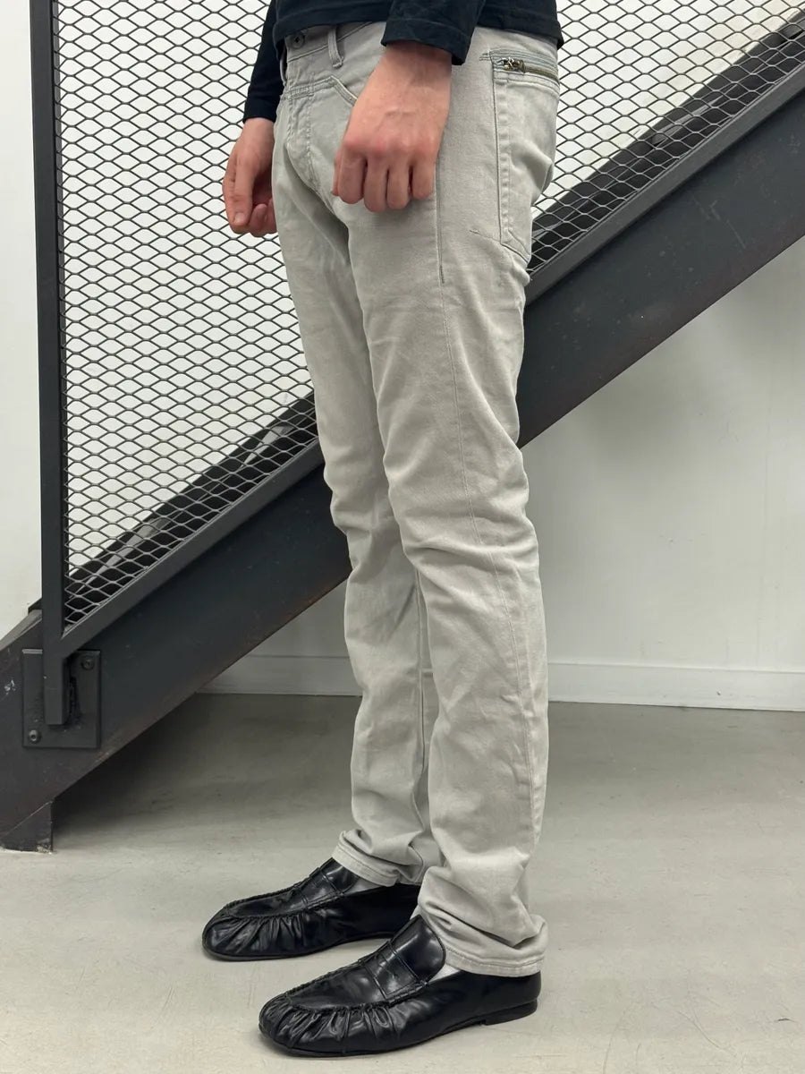 2010s Marithé + François Girbaud Light Grey Pants orjLjOs 2