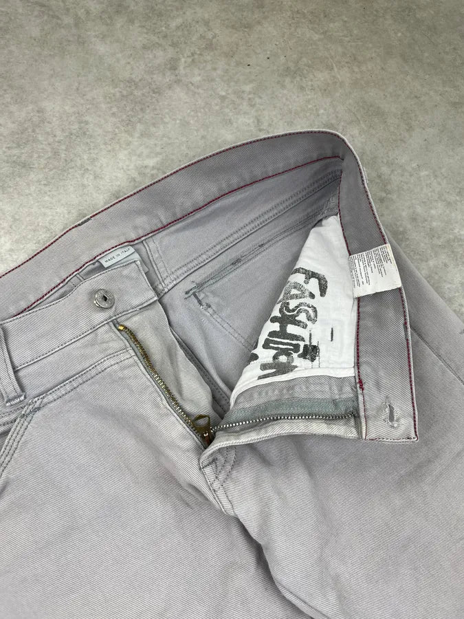 2010s Marithé + François Girbaud Light Grey Pants orjLjOs 9