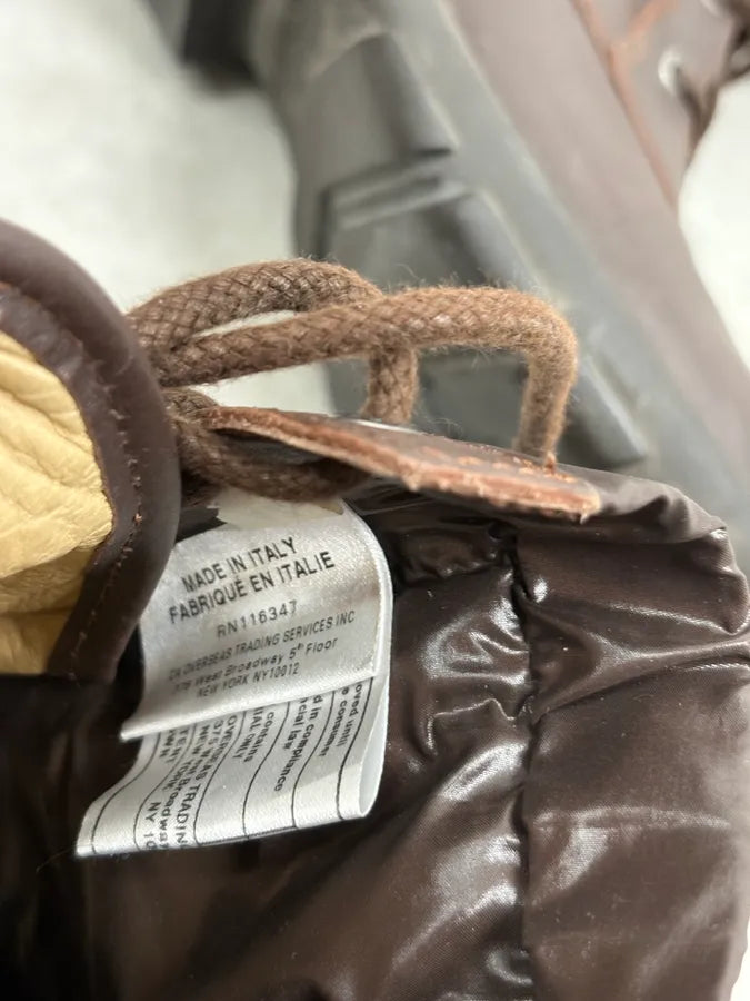 2010s Moncler Brown Puffer & Leather Boots IsLytht 7