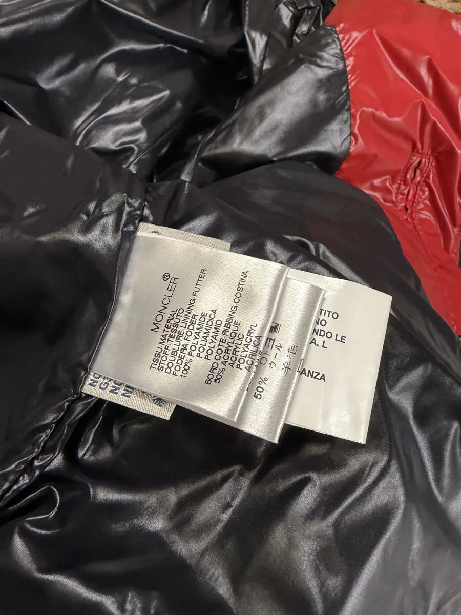 2010s Moncler Red Premium Puffer Fur Hooded Jacket NgWnlLI 10