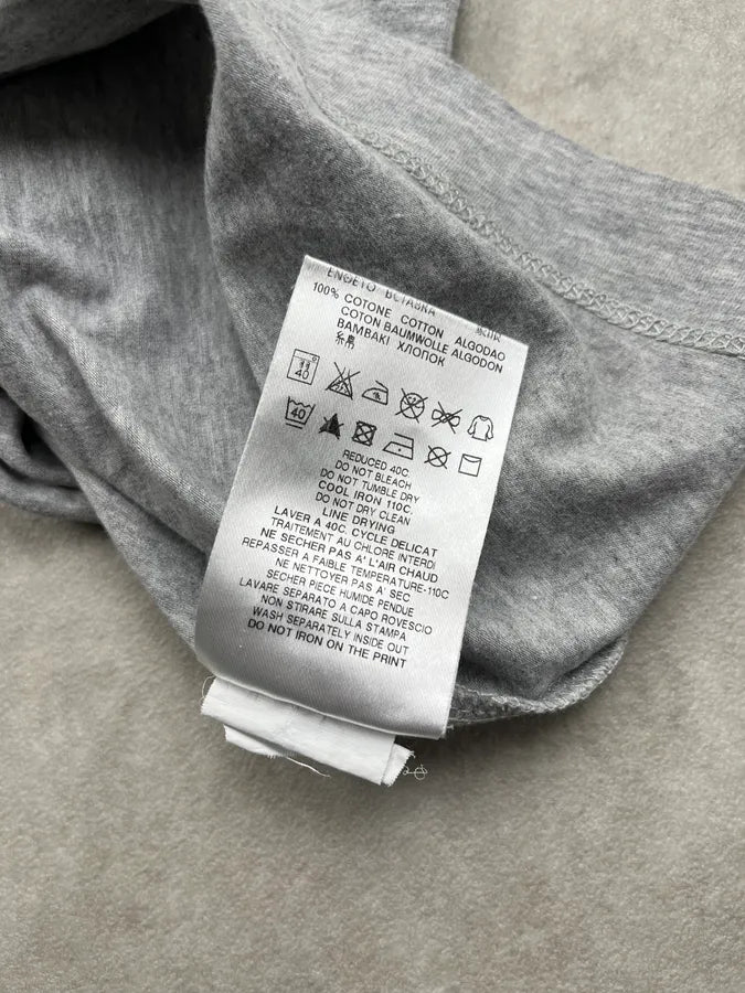2010s Moschino Military Medal Grey T-Shirt tlHcoVr 9