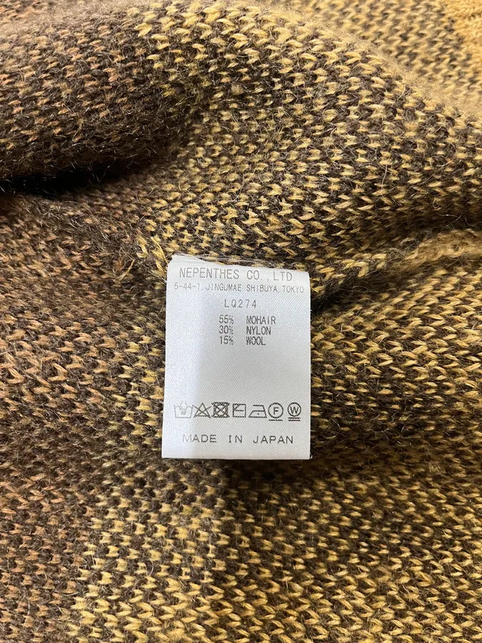 2010s Needles Jacquard Knit Forest Pattern Cardigan iFWPqzr 9