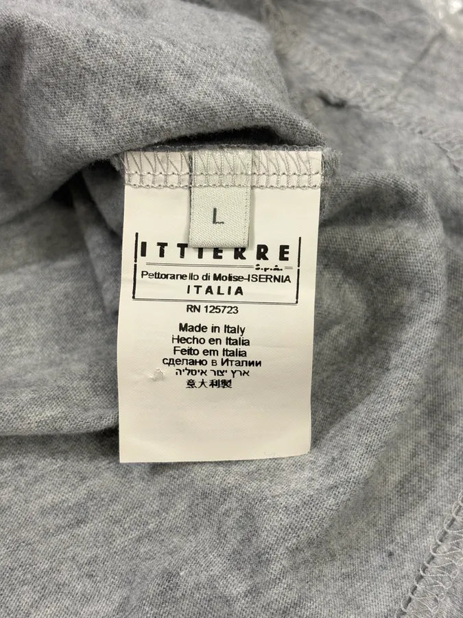 2010s Pierre Balmain Angels V-Neck Grey T-Shirt SjLaffQ 8