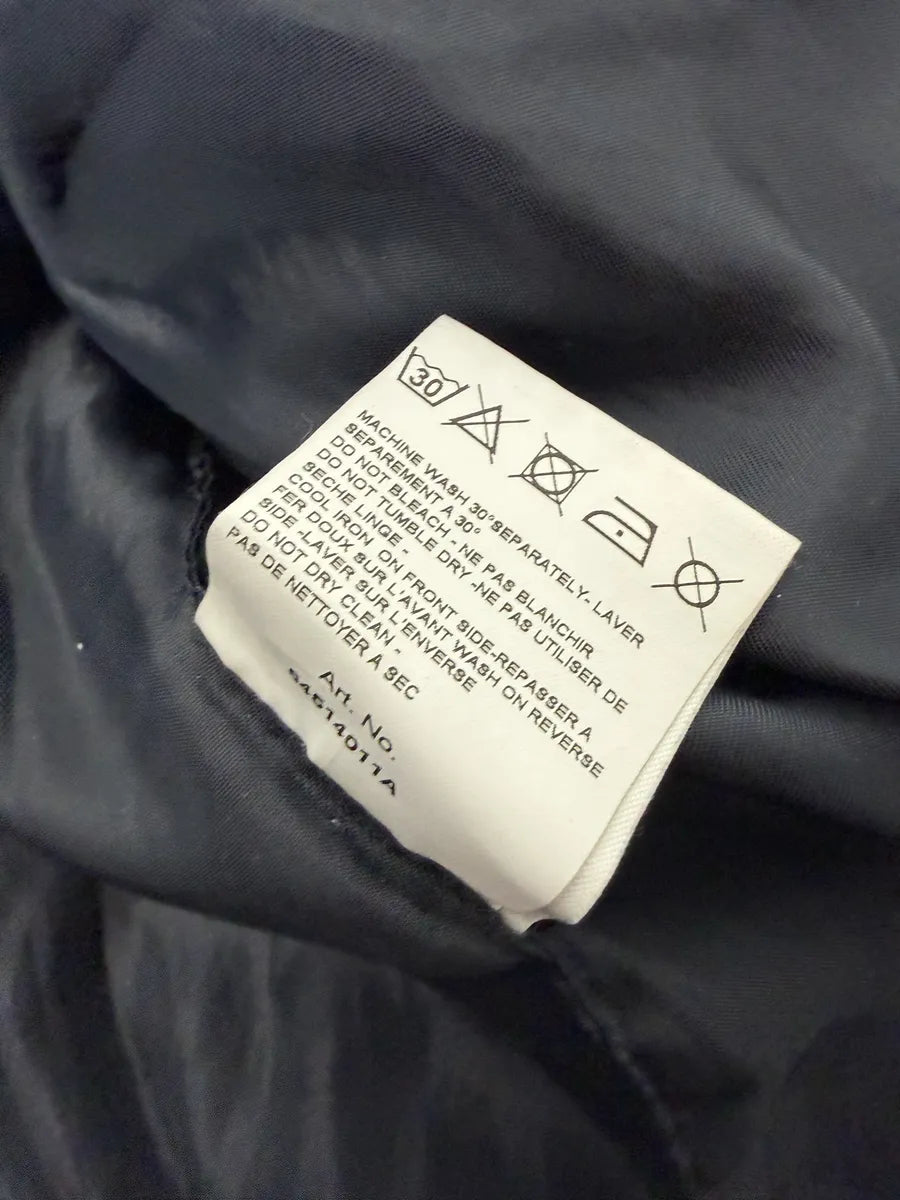 2010s Pierre Balmain Biker Race Blue Denim Jacket kSEmWsF 6