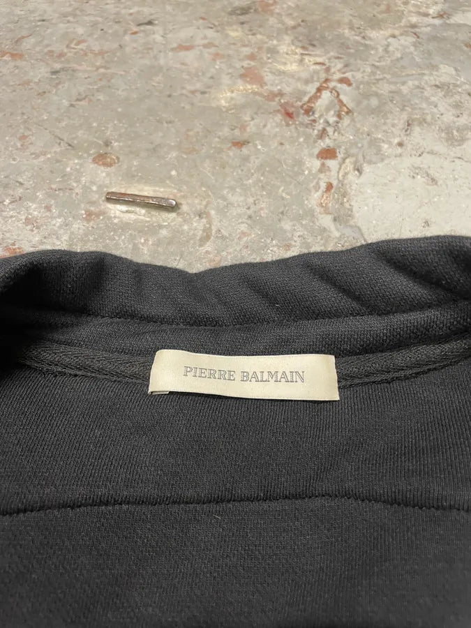 2010s Pierre Balmain Dark Horpist Multi Zips Sweater (S) sHyuueu 9