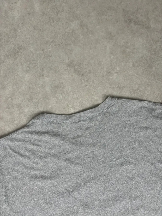 2010s Pierre Balmain Grey Destructured Circle Signature T-Shirt dhZcRRg 5