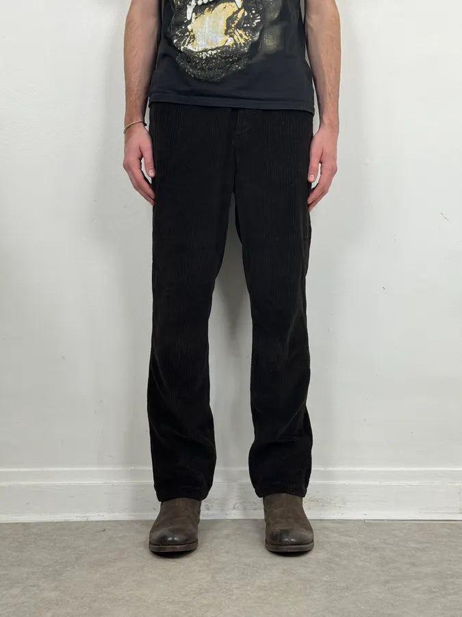 2010s Prada Dark Brown Cozy Velvet Pants dAtGqyE 1