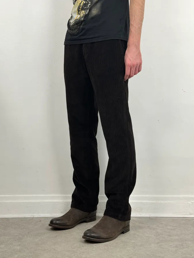 2010s Prada Dark Brown Cozy Velvet Pants dAtGqyE 2