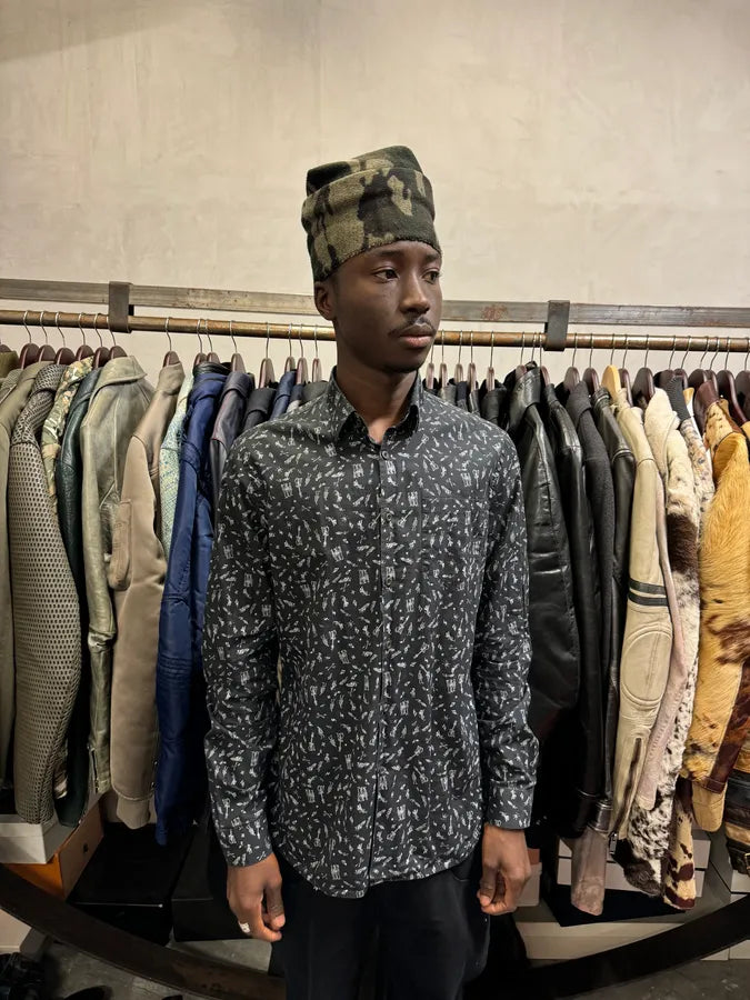 2010s Prada Black Mafia Relaxed Shirt xYcegDq 1