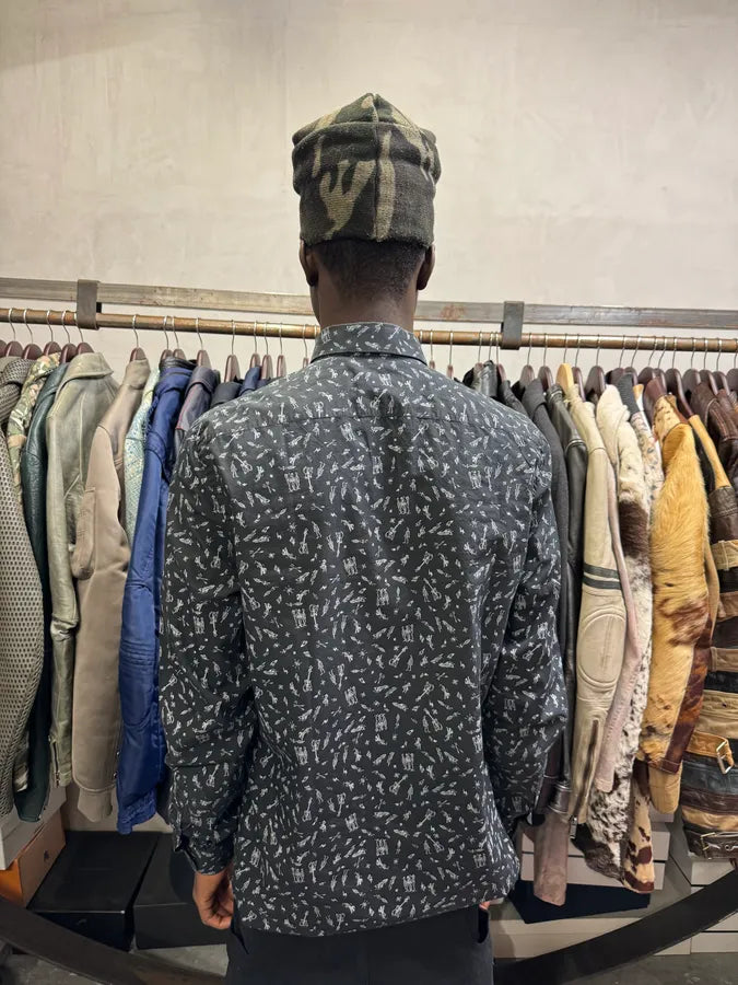 2010s Prada Black Mafia Relaxed Shirt xYcegDq 2