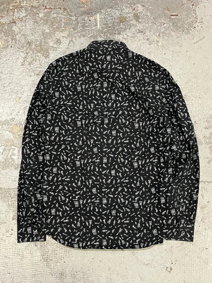 2010s Prada Black Mafia Relaxed Shirt xYcegDq 4