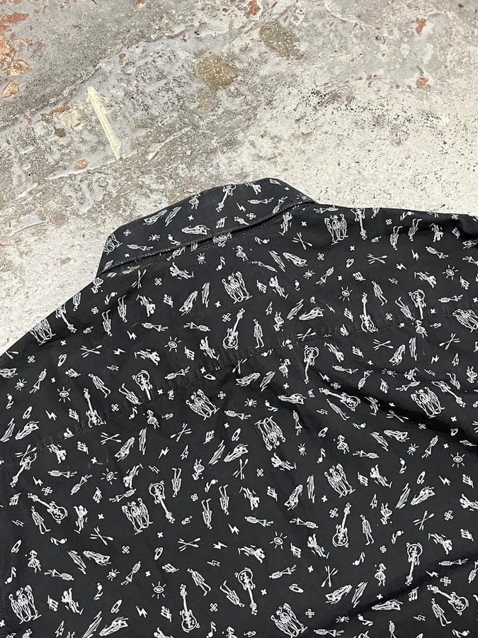 2010s Prada Black Mafia Relaxed Shirt xYcegDq 5