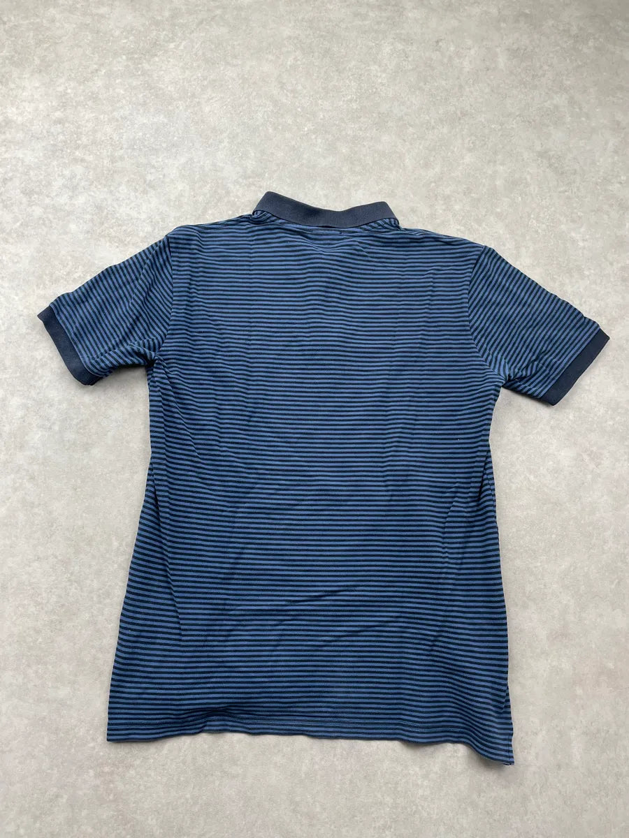 2010s Prada Blue Linea Rossa Striped Polo HnlhDaN 3