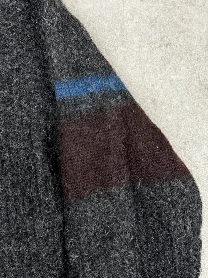 2010s Prada Grey Alpaca Cozy Sweater RjoDXED 6