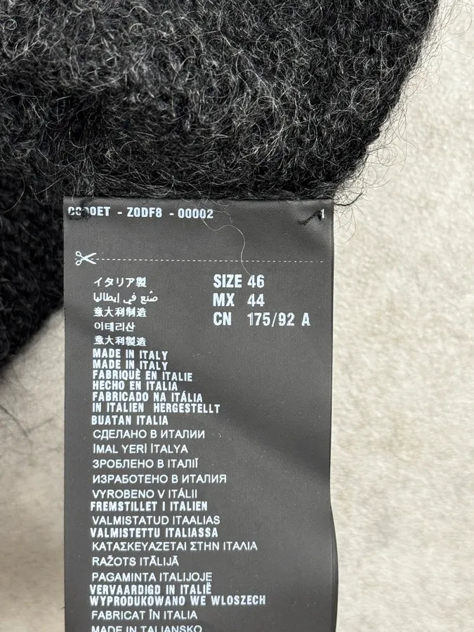 2010s Prada Grey Alpaca Cozy Sweater RjoDXED 8