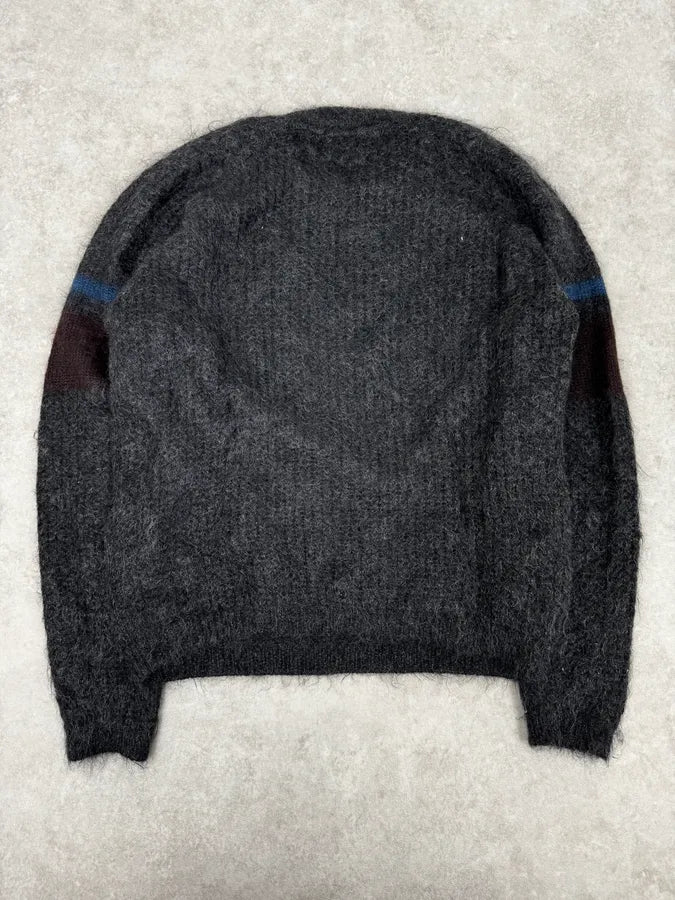 2010s Prada Grey Alpaca Cozy Sweater RjoDXED 3