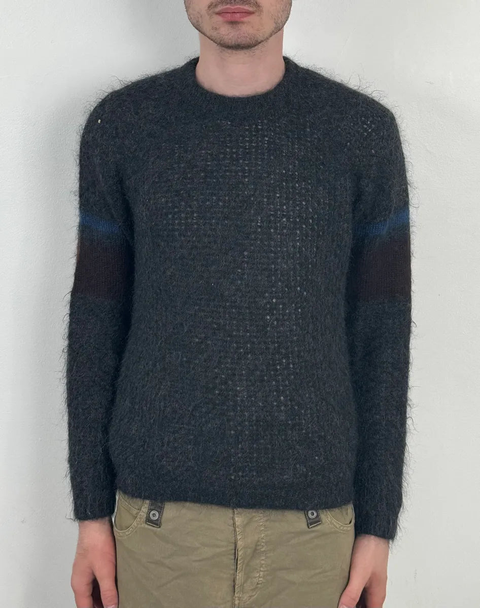 2010s Prada Grey Alpaca Cozy Sweater RjoDXED 1