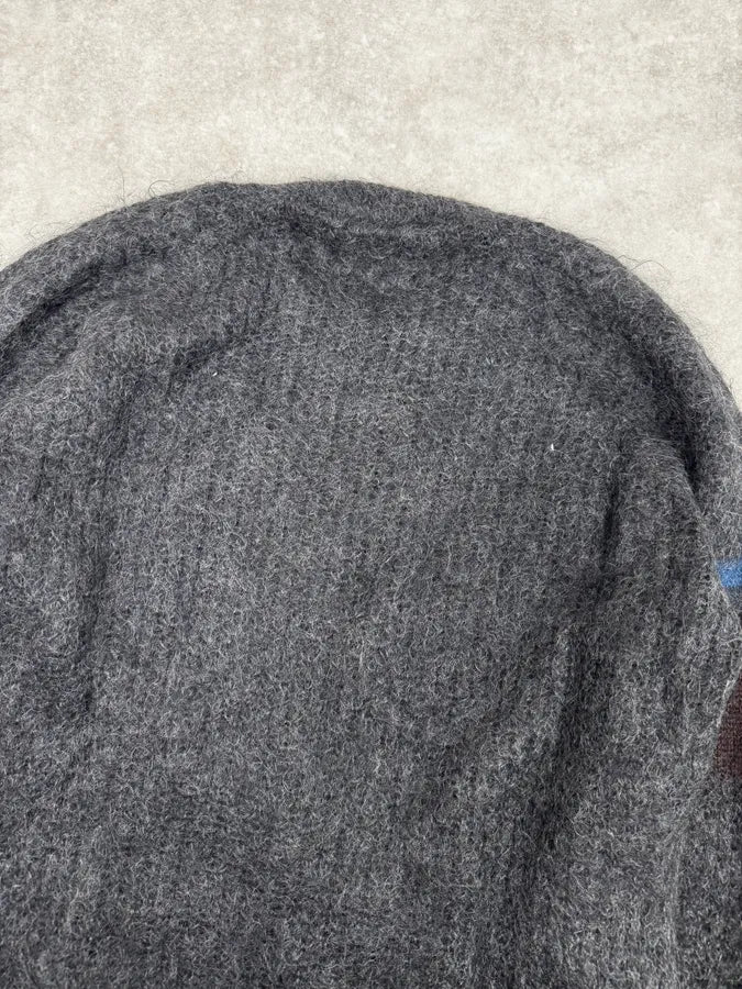 2010s Prada Grey Alpaca Cozy Sweater RjoDXED 5