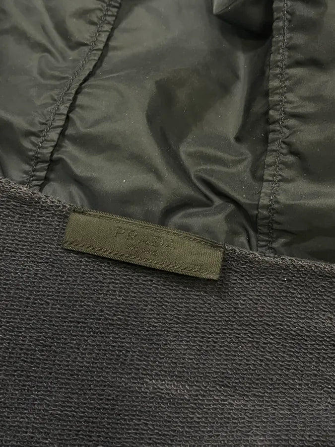 2010s Prada Linea Rossa Hybrid Navy Zip-Up Hoodie SeAyLyL 9