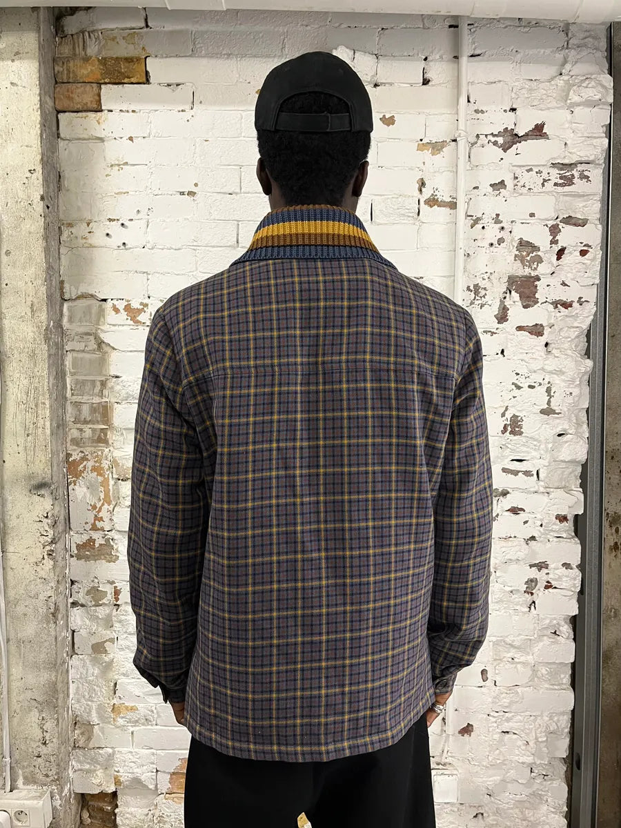 2010s Prada Wool Checkered Detachable Colar Jacket lzqTulL 2