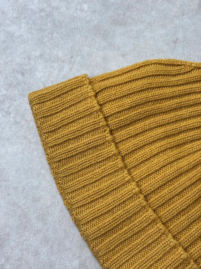 2010s Prada Yellow Cashmere Beanie sGzSDZL 5