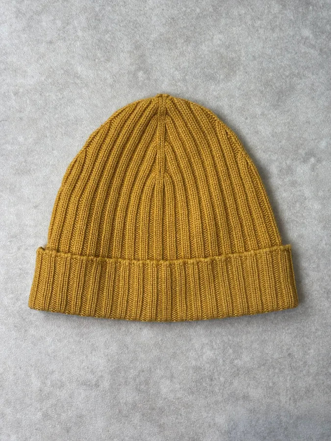 2010s Prada Yellow Cashmere Beanie sGzSDZL 3