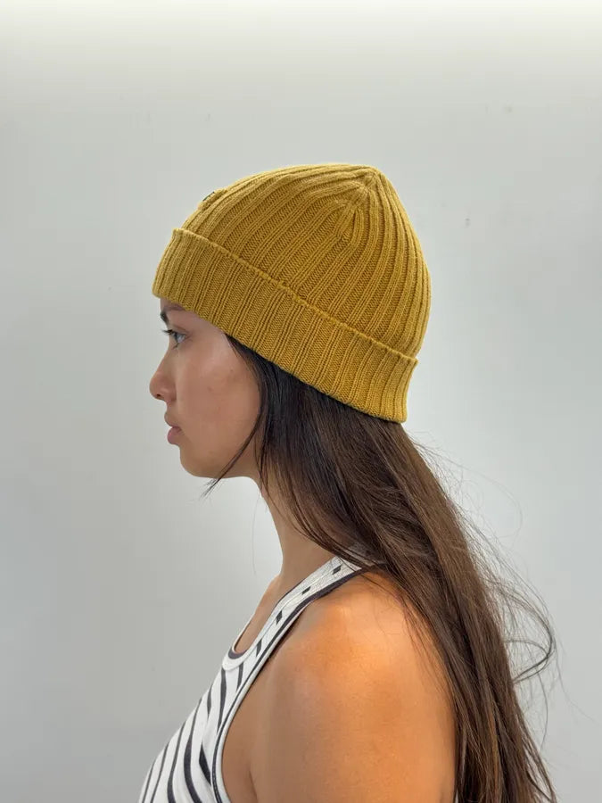2010s Prada Yellow Cashmere Beanie sGzSDZL 2
