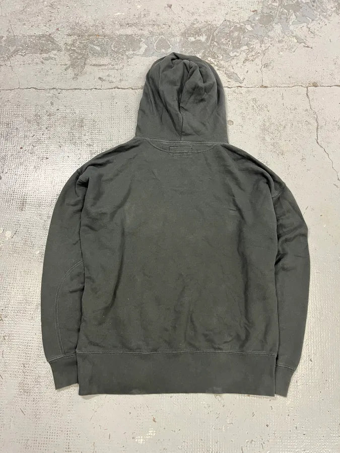 2010s Ralph Lauren American Distressed Flag Black Fadded Hoodie HaGSASh 7
